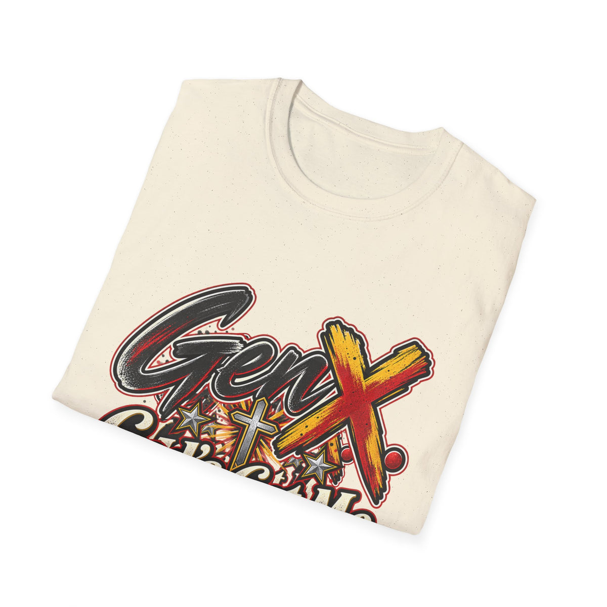 Gen X "God's Got Me" Graphic T-Shirt — Faith-Based Vintage Style