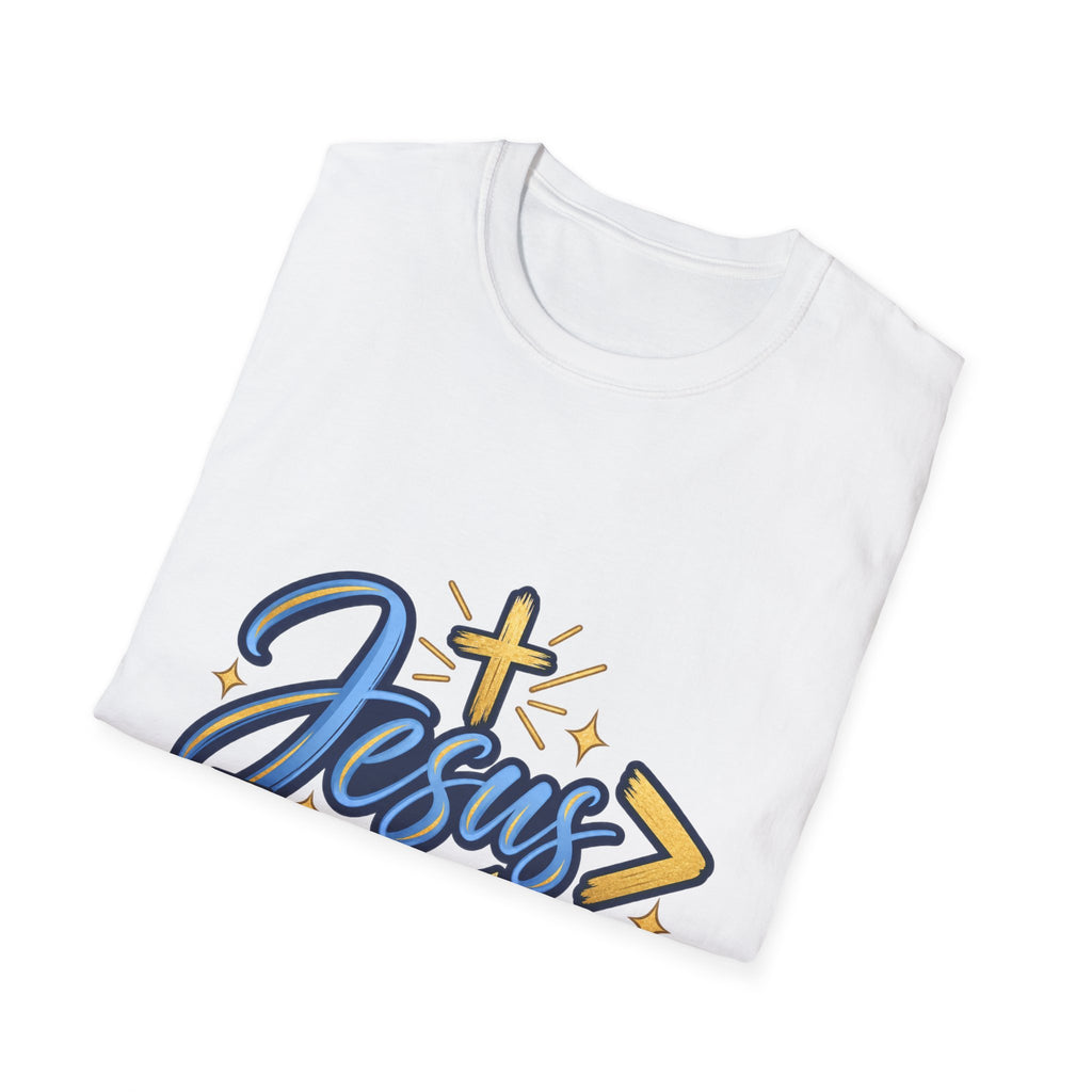 Jesus > Everything T-Shirt — Christian Faith Graphic Tee