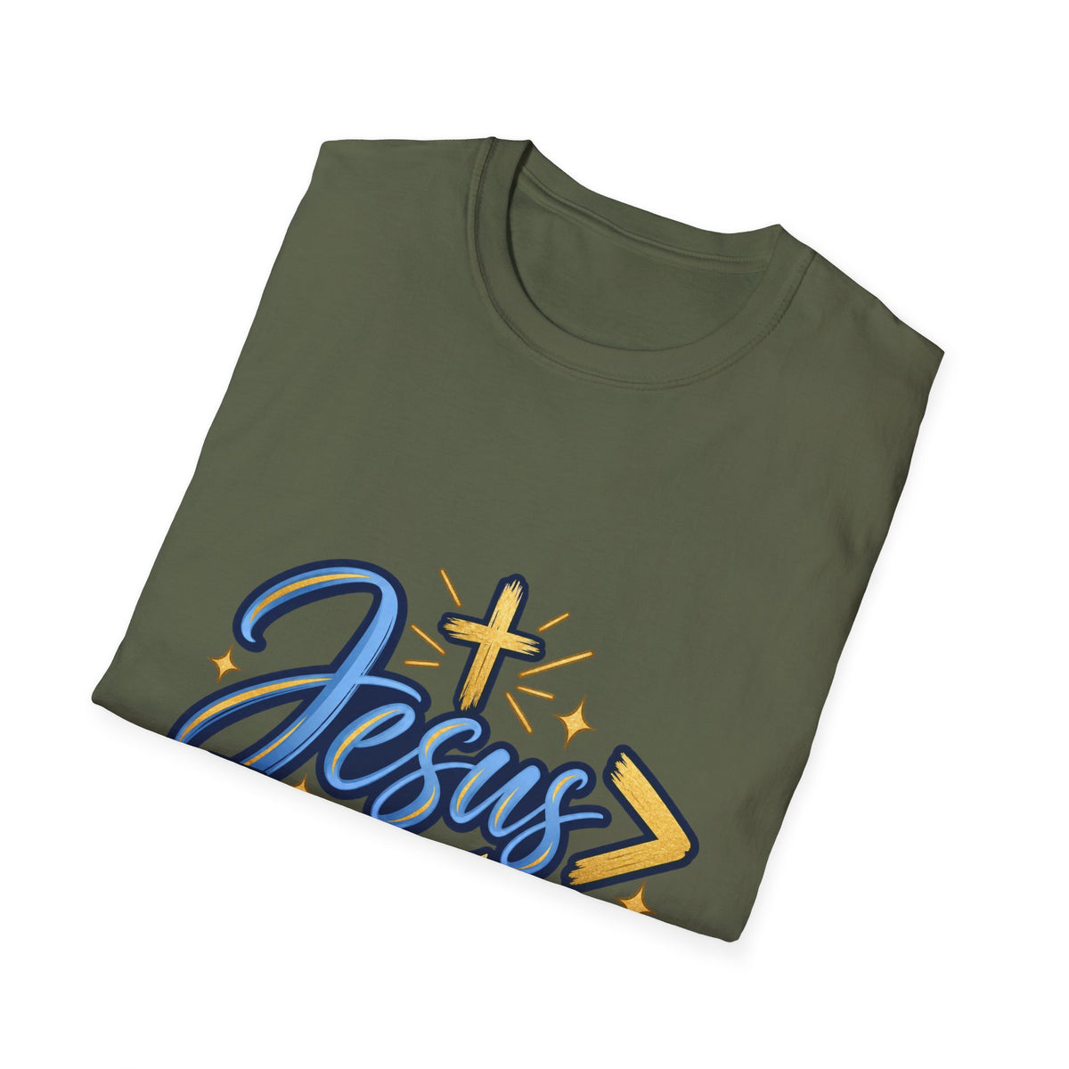 Jesus > Everything T-Shirt — Christian Faith Graphic Tee