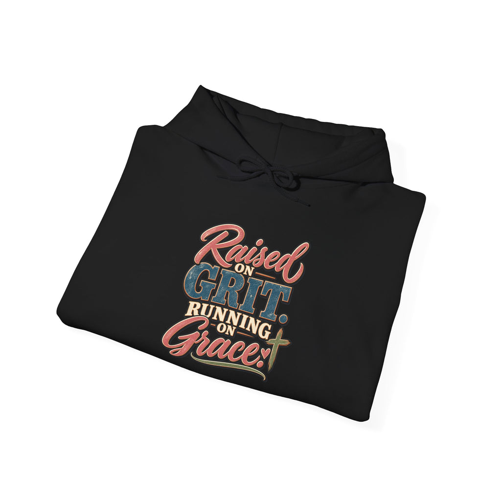 Raised on Grit, Running on Grace Hoodie