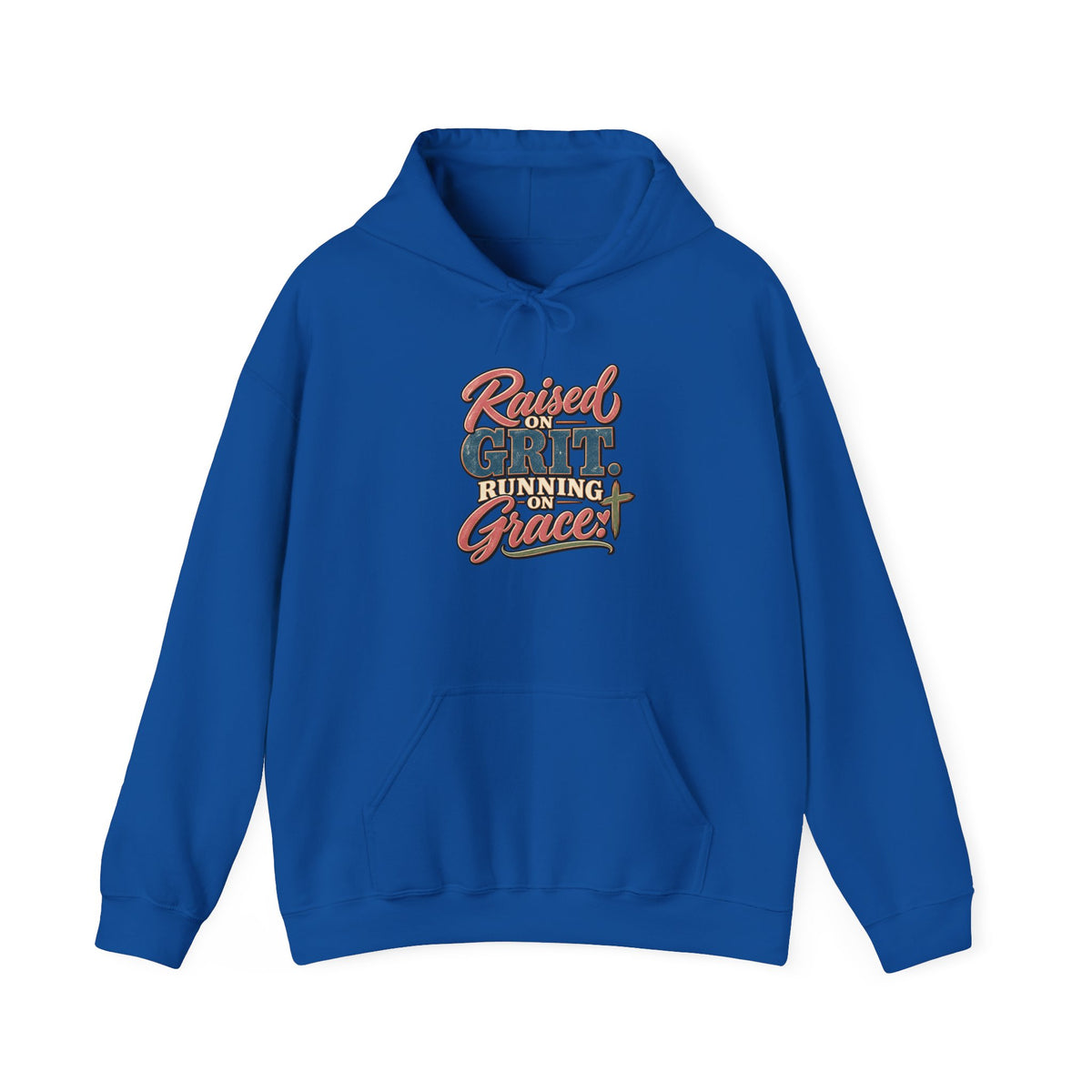 Raised on Grit, Running on Grace Hoodie