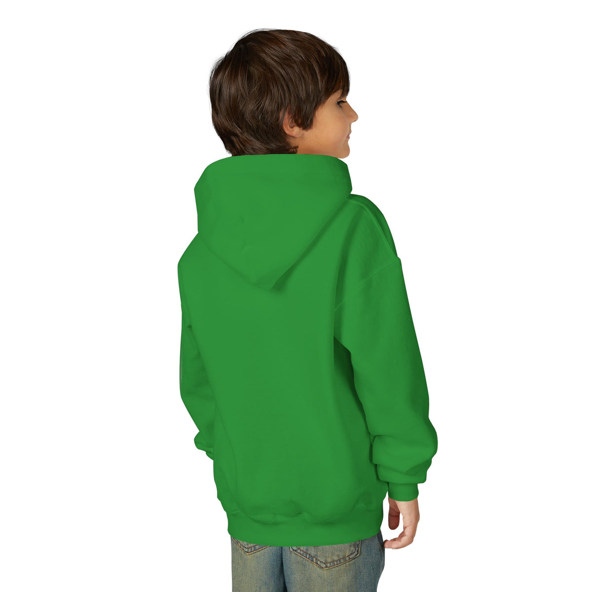 Girl of Grace Youth Hoodie — Floral Bow Christian Sweatshirt for Kids