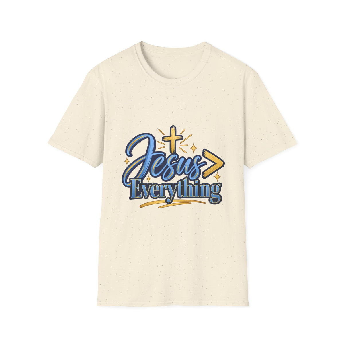 Jesus > Everything T-Shirt — Christian Faith Graphic Tee