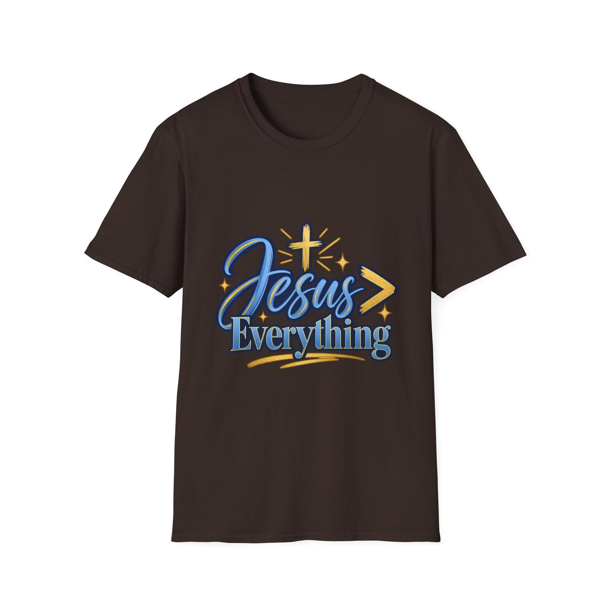Jesus > Everything T-Shirt — Christian Faith Graphic Tee